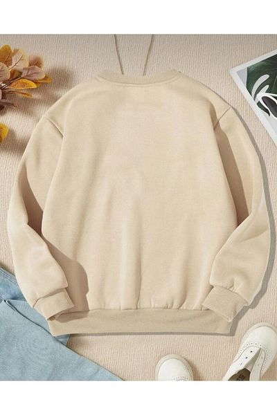 Koklonmoda Hanorac pentru copii cu decolteu rotund cu imprimeu unisex