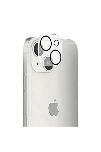 Rivor Apple Iphone 13 Uyumlu Temperli Kamera Lens Koruyucu Şeffaf Cam Filmi