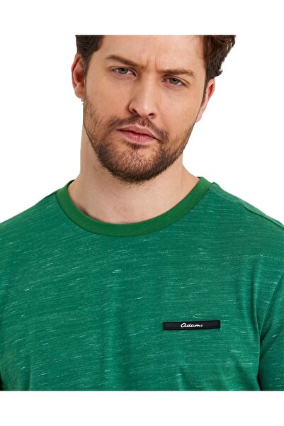 Adams Ανδρικό μπλουζάκι με κοντό μανίκι Basic Unprinted Logo