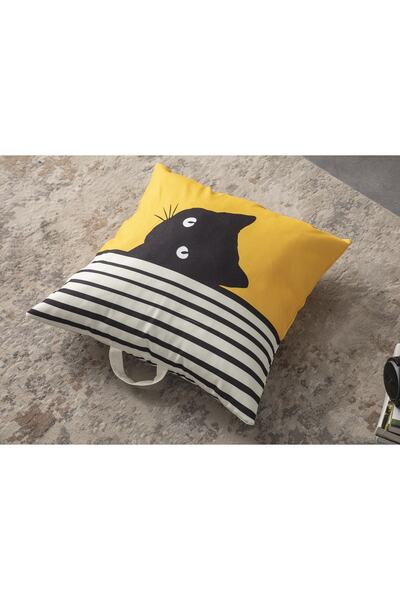 Ottoson Dekoratif Çok Amaçlı Kare Yer Salıncak Balkon Minderi