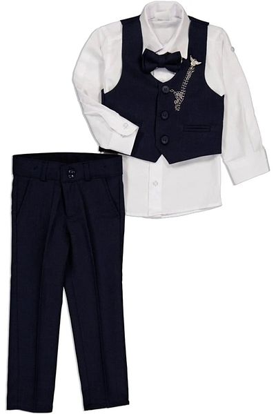 Terry Brand Bow Tie Vest Children's Suit 2-9 Years