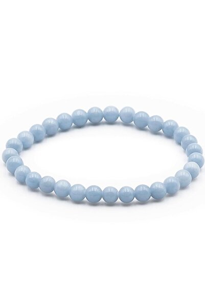 Generic Brand Natural Stone Anjelite Bracelet 6mm