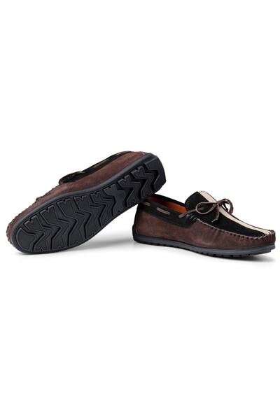 Ducavelli Colore Hakiki Deri Erkek Günlük Ayakkabı, Loafer Ayakkabı, Hafif Ayakkabı, Süet Loafer