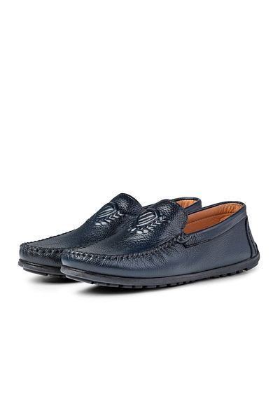 Ducavelli Zwang Genuine Leather Men's Casual Shoes, Loafer Shoes, Light Shoes, Genuine Leather Loafer
