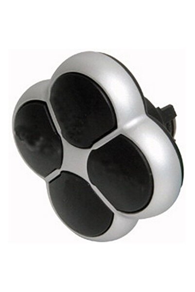 Eaton 279411 Buton Aksesuarı: Dörtlü Buton Kafası, Yaylı, Siyah