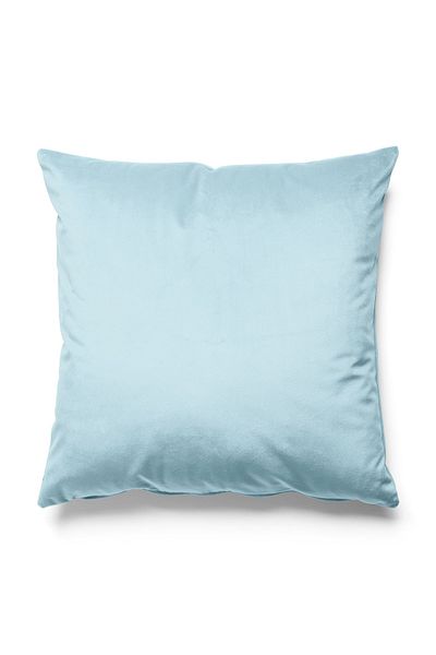 Pilloveland Culoare uni - Husa de perna de o singura culoare Tapiterie Tesatura din piele intoarsa - Baby Blue
