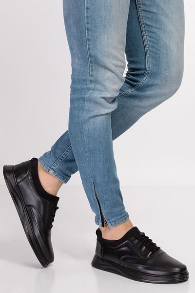 maximoda Pantofi din piele interioară și exterior pentru bărbați, fără șireturi