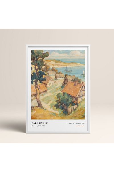 HOMEPACK Επιτραπέζιο ζωγραφικής με λευκό ξύλινο πλαίσιο Καλλιτεχνική μοντέρνα διακόσμηση τοίχου (CLS001-WHITE-40X60)