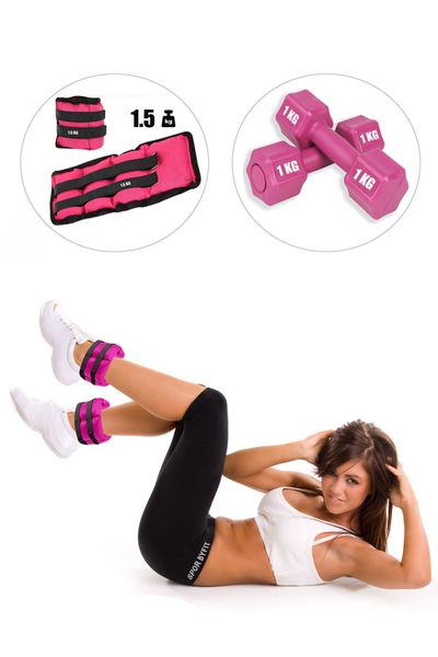 Conjunto fitness power (laranja pink) - Lullus