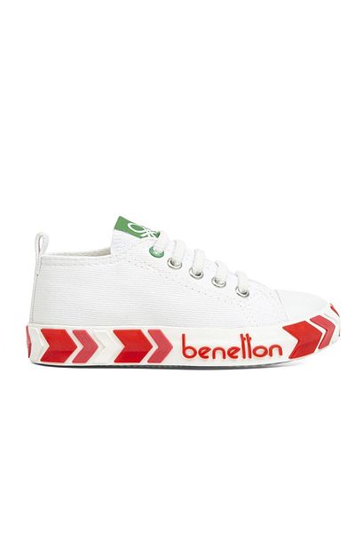 Benetton ® |   Bn-30643 - 3394 Alb Fuchsia - Pantofi sport pentru copii