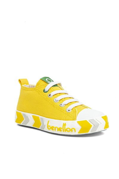 Benetton ®| Bn-30643 - 3394 Yellow - Children's Sneakers