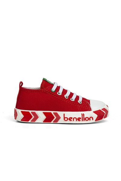 Benetton ®| Bn-30643 - 3394 Red - Kids Sneakers