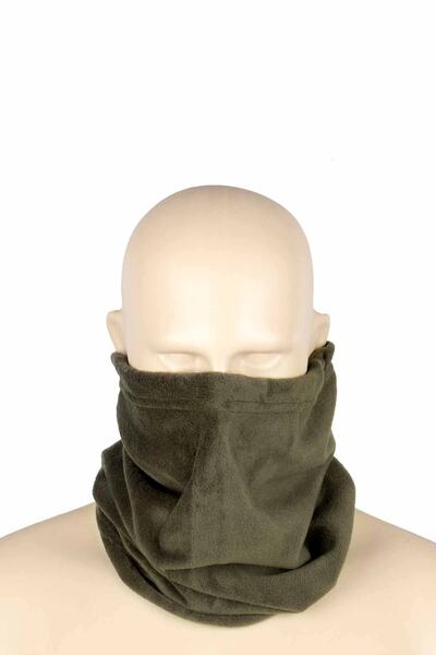 Polis Sepeti Kışlık Polar Boyunluk & Bere Haki