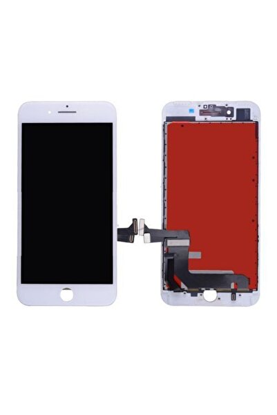 Genos Iphone 8 Plus Modeli Uyumlu Beyaz Renk Lcd Ekran Ve Dokunmatik Komple