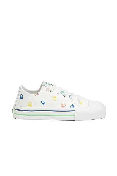 Benetton ®| Bn-90186 - 3394 White - Children's Sneakers