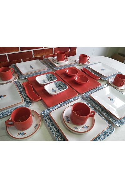 Keramika Koi 32 Piece Breakfast Set - Af