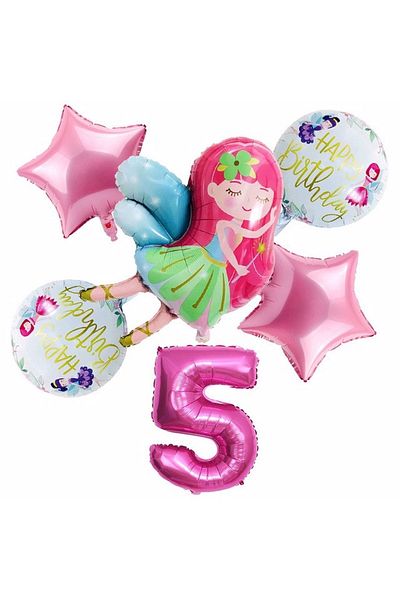 Mini Parti Mini Party Store Fairy Girl Balloon Set