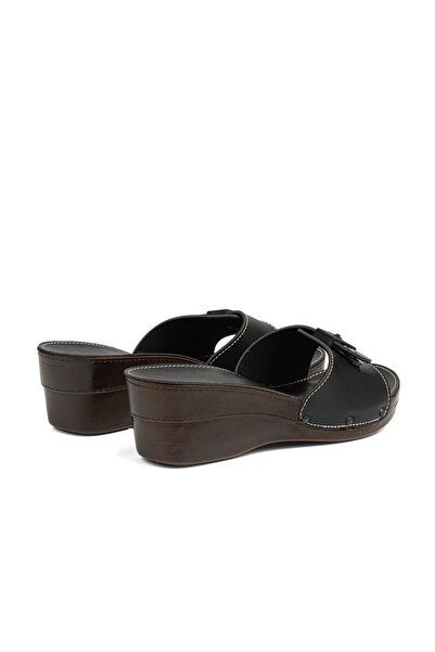 Pierre Cardin ® | Pc-7011-3485 Μαύρο - Γυναικείες Παντόφλες