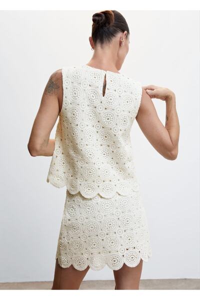 MANGO Woman Спідниця-троянда