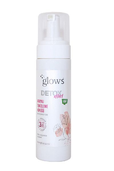 Glows Detox Eye-Free Make-up Removal Foam 200 ml