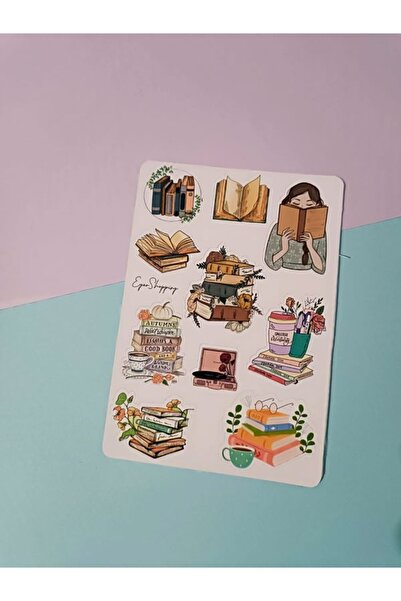 EyER Shoping Autocolantul cu etichete de carte vintage este potrivit pentru B...