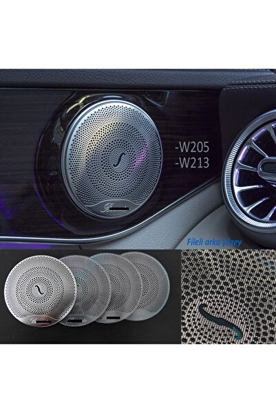 GCP German Car Parts W205 Metal Hoparlör Kapakları - W205 Burmester