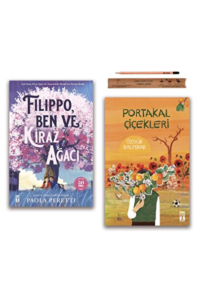 Genç Timaş Filippo Ben Ve Kiraz Ağacı - Portakal Çiçekleri Set 2 Kitap
