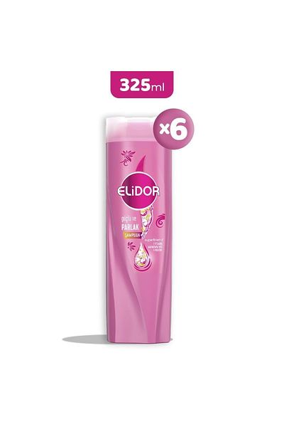 Elidor Superblend 325 ml X 6 Strong and Shiny Shampoo