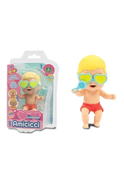 Cicciobello Toy Amiccici Beach Time Cc040000 - Pink Daisy Glasses