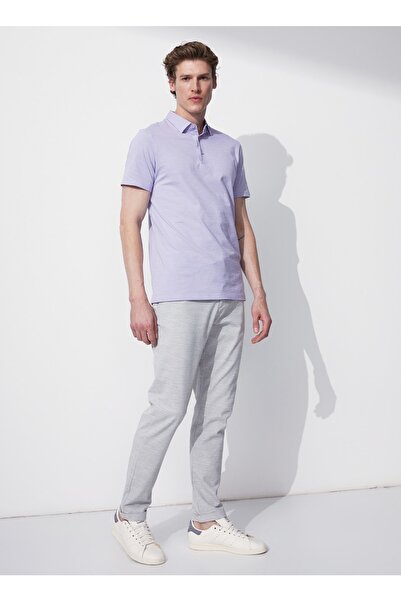 Fabrika Low Waist Narrow Leg Gray Men's Chino Trousers Likas