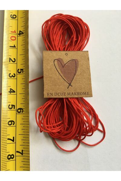 Makromİps Makrome Premıum Bileklik Ipi (10 Metre) Tesbih Paraşüt Paket Hobi Örgü Ip