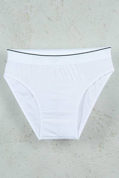 BSM Slip pentru bărbați din bumbac modal multicolor, moale, respirabil, din 3 piese