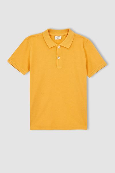 DeFacto Tricou de bază cu mânecă scurtă, cu croiala normală, pentru băiat
