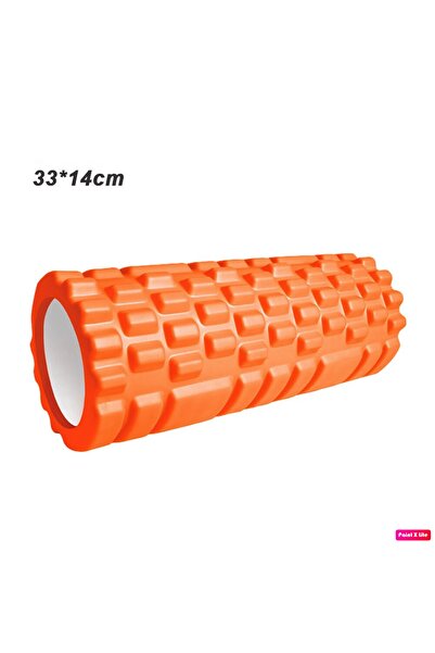 AVESSA Kısa Foam Roller Masaj Köpüğü Köpük Rulo Yuvarlama Köpüğü Egzersiz Ale...