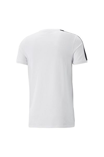 Puma تي شيرت T7 Iconic تي شيرت أبيض للرجال/للجنسين