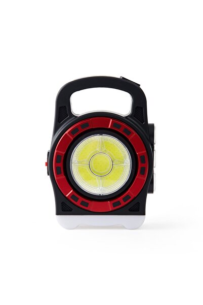 Panther Pt-6678 Solar Usb Şarjlı Powerbank Özellikli El Feneri - Işıldak