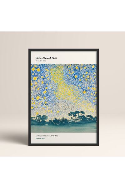 HOMEPACK Uramljeni moderni Henri-edmond krst 30x40cm 40x60cm 50x70cm crno bel...