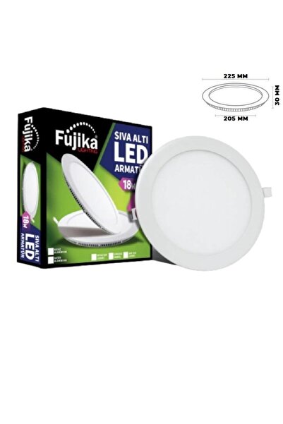 Fujika 18w Sıva Altı Led Panel Beyaz Işık 6500k