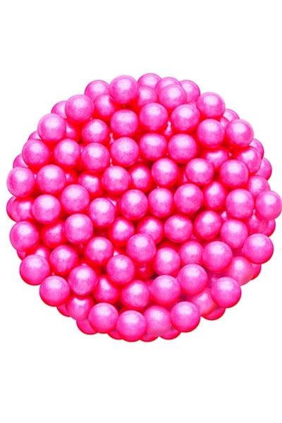 Dr. Gusto Cake Pops Decoration Candy Pink Beads 8 mm 45 g