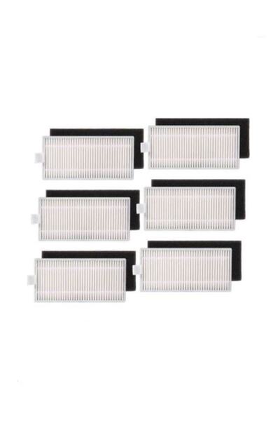 srfn ticaret Σετ φίλτρων Eufy Robovac 11s - 12 - 15c - 15t - 30 - 30c - 35c - Συμβατό με Anker (6 ΤΕΜΑΧΙΑ)