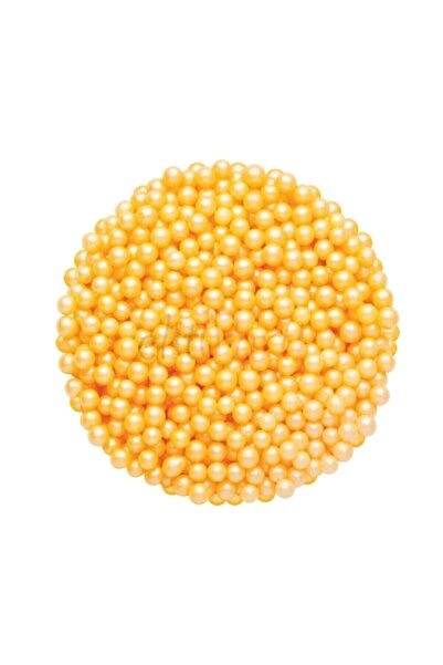 Dr. Gusto Sarı Cake Pops Süsleme Şekeri 4 mm Boncuk 45 gr