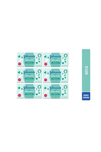 Johnson's Baby Sabun Sütlü 90 Gr X 6 Adet