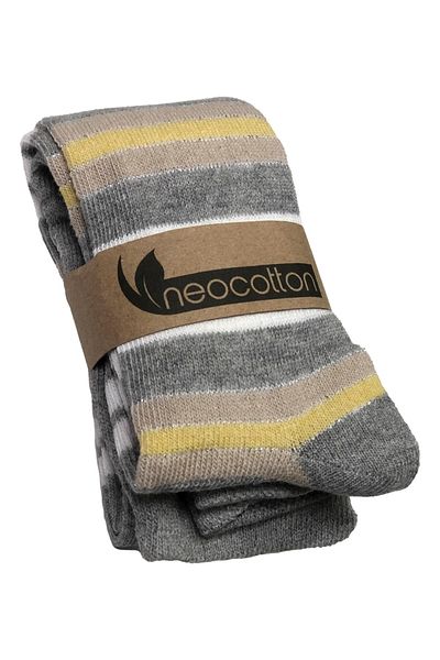 neocotton Памучни бебешки/детски чорапогащи с блясък и шарки Nc7020