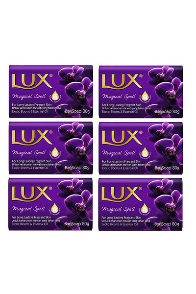 LUX Soap Magical Spell 80 Gr X 6 Pieces