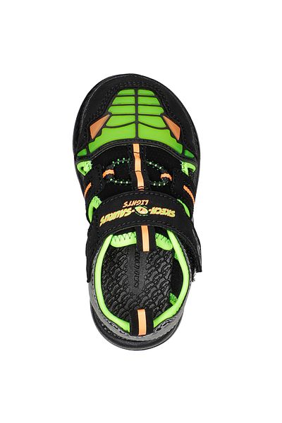 SKECHERS Sandalette - Schwarz - Flacher Absatz