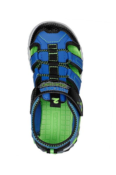 SKECHERS Sandalette - Schwarz - Flacher Absatz