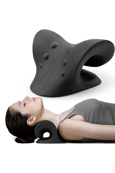 WHITEBLANCO Blueneck Neck Support Massage Pillow
