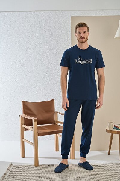 Svm 9368 Erkek Baskılı Pijama Takım