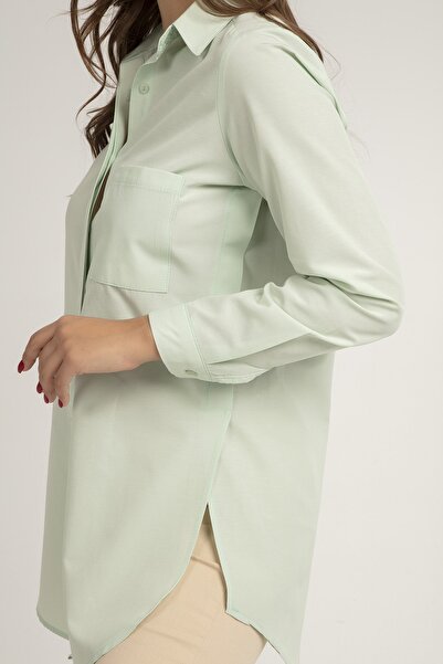 Pattaya Női Slit Basic hosszú ujjú ing P21s110-9783