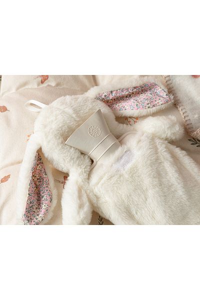 English Home 750 Ml Ecru Bunny Plush Children's Hot Water Bag